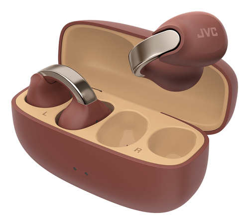 JVC HA-NP1T Headset True Wireless Stereo (TWS) Ear-clip-on Calls/Music USB Type-C Bluetooth Brown, Silver