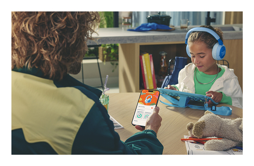 JBL Junior 470NC Headset Wireless Head-band Calls/Music USB Type-C Bluetooth Blue