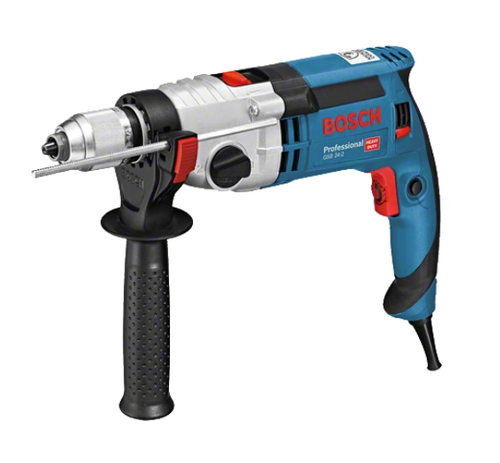 Bosch GSB 24-2 Professional 3000 RPM Black, Blue, Grey