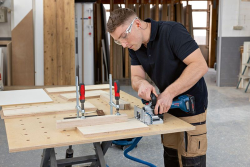 Bosch GFF 18V-22 Professional Angle die grinder 11000 RPM Black, Blue