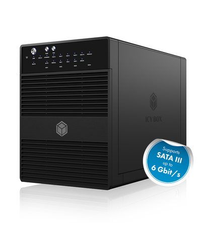 ICY BOX IB-RD3640SU3 HDD enclosure Black 3.5"