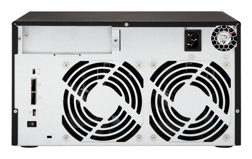 QNAP TL-D800S storage drive enclosure HDD/SSD enclosure Black, Grey 2.5/3.5"