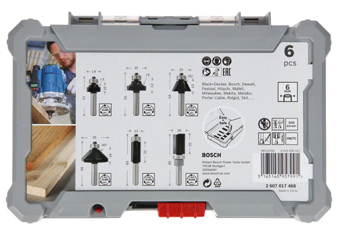 Bosch 2607017468 Bit set 6 pc(s)