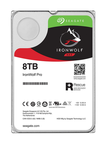Ironwolf 8000 8TB 3.5inch HDD 