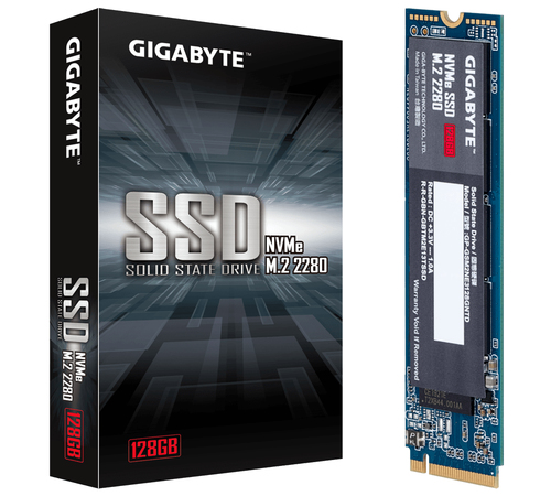 GIGABYTE GP-GSM2NE3128GNTD internal solid state drive 128 GB M.2 PCI Express 3.0 NVMe