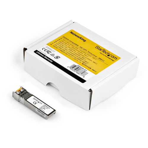 StarTech.com HPE JD093A Compatible SFP+ Module - 10GBASE-LRM - 10GbE Multi Mode Fiber Optic Transceiver - 10GE Gigabit Ethernet SFP+ - LC 200m - 1310nm - DDM HPE 5500G, 3800, 2620