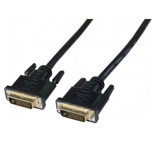 Hypertec ProConnectLite DVI cable 1.5 m DVI-D Black