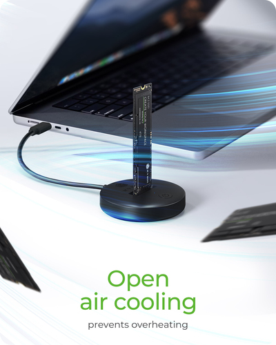 ICY BOX IB-1610MCD-C31 USB 3.2 Gen 2 (3.1 Gen 1) Type-C Black