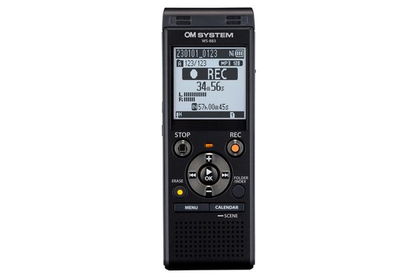 Olympus WS-883 Stemmeoptager 8GB Sort