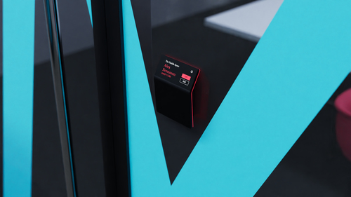 Humly BOOKING DEVICE (5 PCS) 8.79 cm (3.46") LCD Wi-Fi 4 (802.11n) Black Acrylonitrile butadiene styrene (ABS) Bluetooth