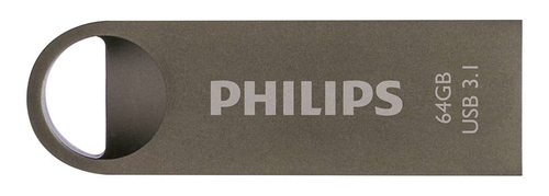 Philips Moon edition 3.1 USB flash drive 64 GB USB Type-A 3.2 Gen 1 (3.1 Gen 1) Grey