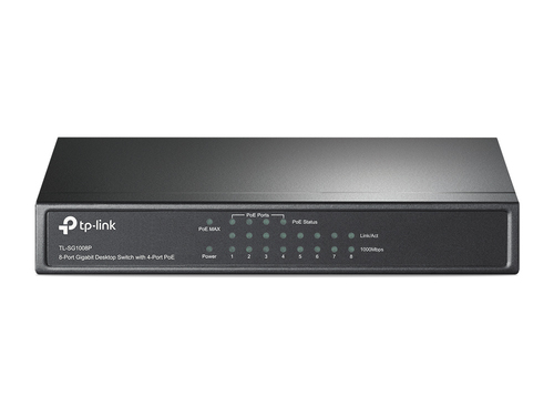 TL-SG1008P - SWITCH - 8 Port - PoE - 2 Layer Support