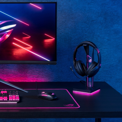 ASUS ROG Strix Go 2.4 Electro Punk Headset Wired & Wireless Head-band Gaming Bluetooth Black