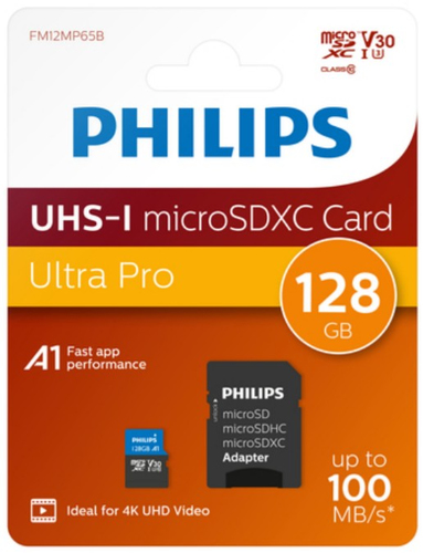 Philips FM12MP65B 128 GB MicroSDXC UHS-I Class 10