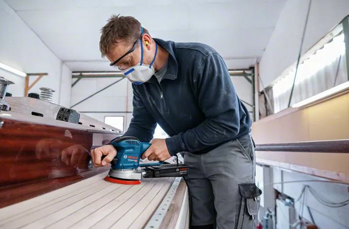 Bosch GEX 34-150 Professional Random orbital sander 12000 RPM 24000 OPM Black, Blue, Grey, Red