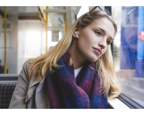 JVC HA-A7T-P Headset Wired In-ear Calls/Music Micro-USB Bluetooth Pink