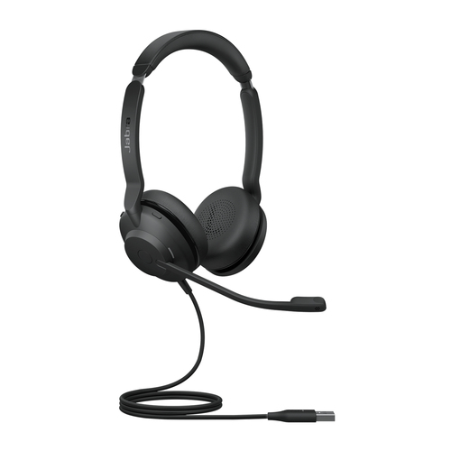 Jabra Evolve2 30 SE UC Stereo Kablet Høretelefoner Sort