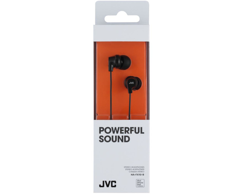 JVC HA-FX10-B-E Colourful inner-ear headphones