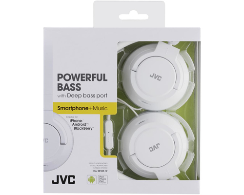 JVC HA-SR185-W-E Lightweight headphones