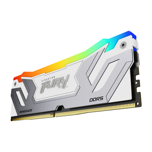 Kingston Technology FURY 24GB 8400MT/s DDR5 CL40 CUDIMM Renegade RGB White XMP