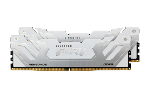 Kingston Technology FURY 48GB 8400MT/s DDR5 CL40 CUDIMM (Kit of 2) Renegade White XMP