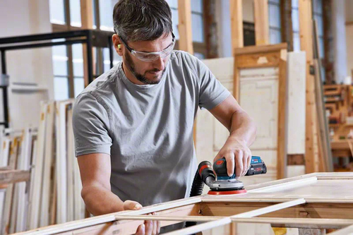 Bosch GEX 18V-125 PROFESSIONAL Random orbital sander 10000 RPM 20000 OPM Black, Blue, Grey