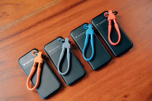 Verbatim Pocket SSD USB 3.2 Gen 2 1TB Black/Grey