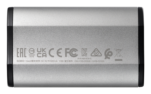 ADATA SD810 2 TB USB Type-C USB 3.2 Gen 2x2 Black, Silver