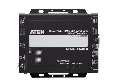 ATEN DisplayPort / HDMI / VGA Switch with HDBaseT Transmitter