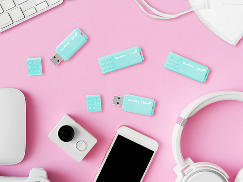 Goodram USB 3.0 UME3 CARE USB flash drive 16 GB USB Type-A 3.2 Gen 1 (3.1 Gen 1) Turquoise