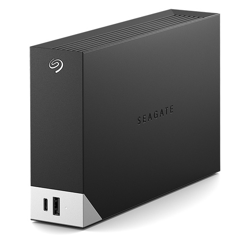 Seagate One Touch HUB external hard drive 10 TB USB Type-A / USB Type-C 3.2 Gen 1 (3.1 Gen 1) Black, Grey