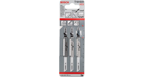 Bosch T 101 BR Clean for Wood Jigsaw Blades