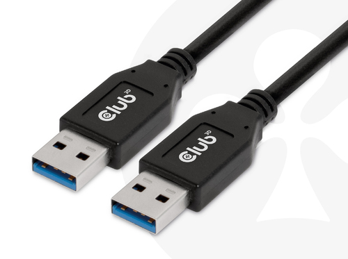 Club 3D USB-kabel 0.5m Sort