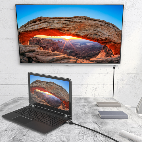 j5create JDC53 Ultra High Speed 8K UHD HDMI™ Cable, Black and Grey, 2 m