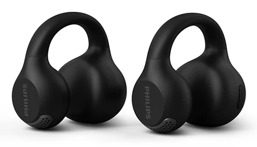 Philips 2000 series TAQ2000BK Headset True Wireless Stereo (TWS) Ear-clip-on, Open-ear Calls/Music Bluetooth Black
