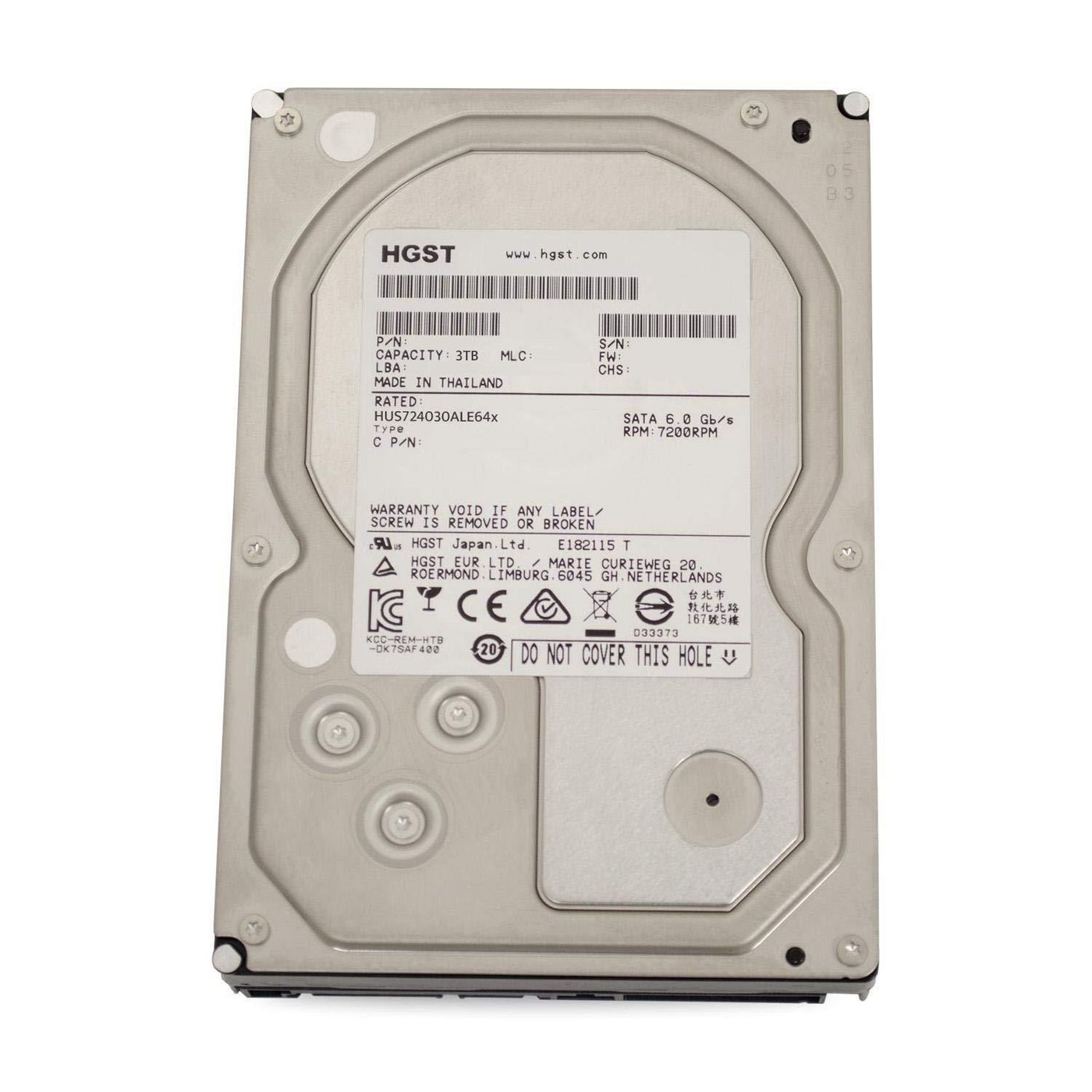 3TB SATAIII 64MB, RAID 24x7