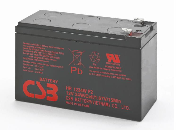 HR 1234W Battery 12V/9Ah