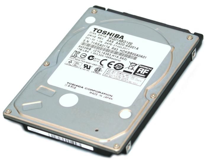 1TB 5400RPM 8MB 9,5MM SATA
