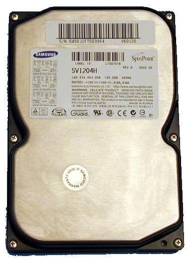 120GB ATA100 5400RPM 1