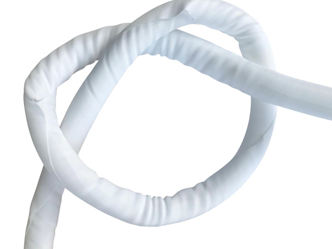 Flexible cablesock ø38mm white