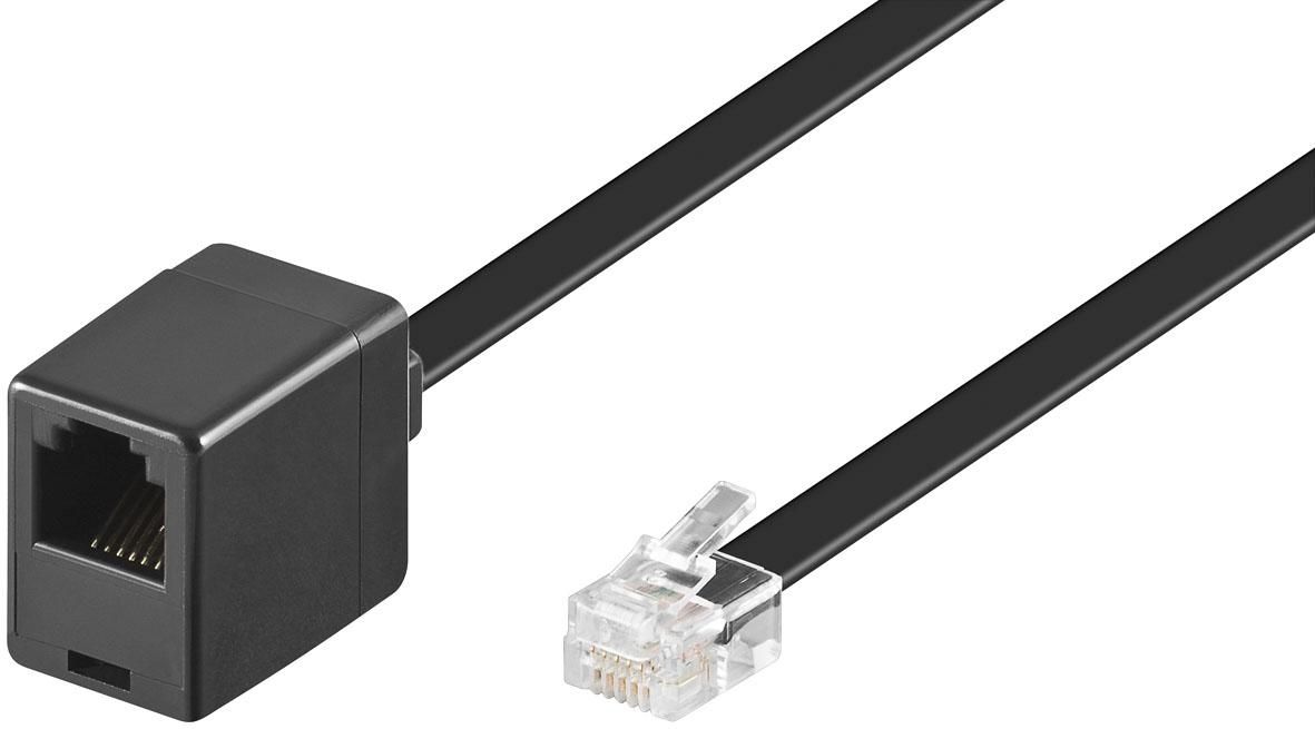Modular Straight RJ12 6C/6P 3m