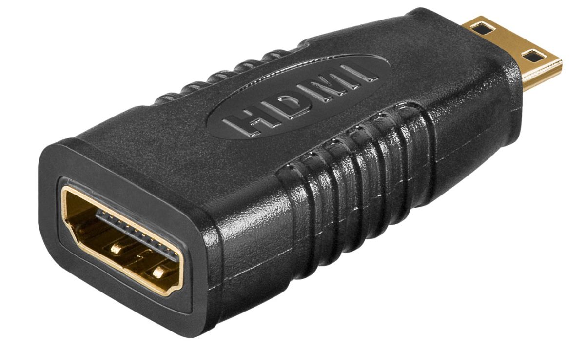 Adapter Mini HDMI M - HDMI F