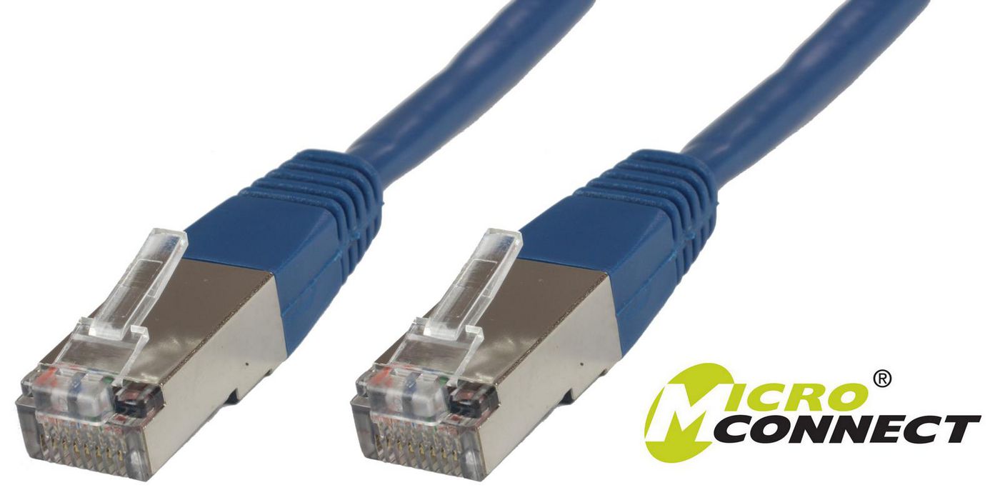 F/UTP CAT6 15m Blue PVC