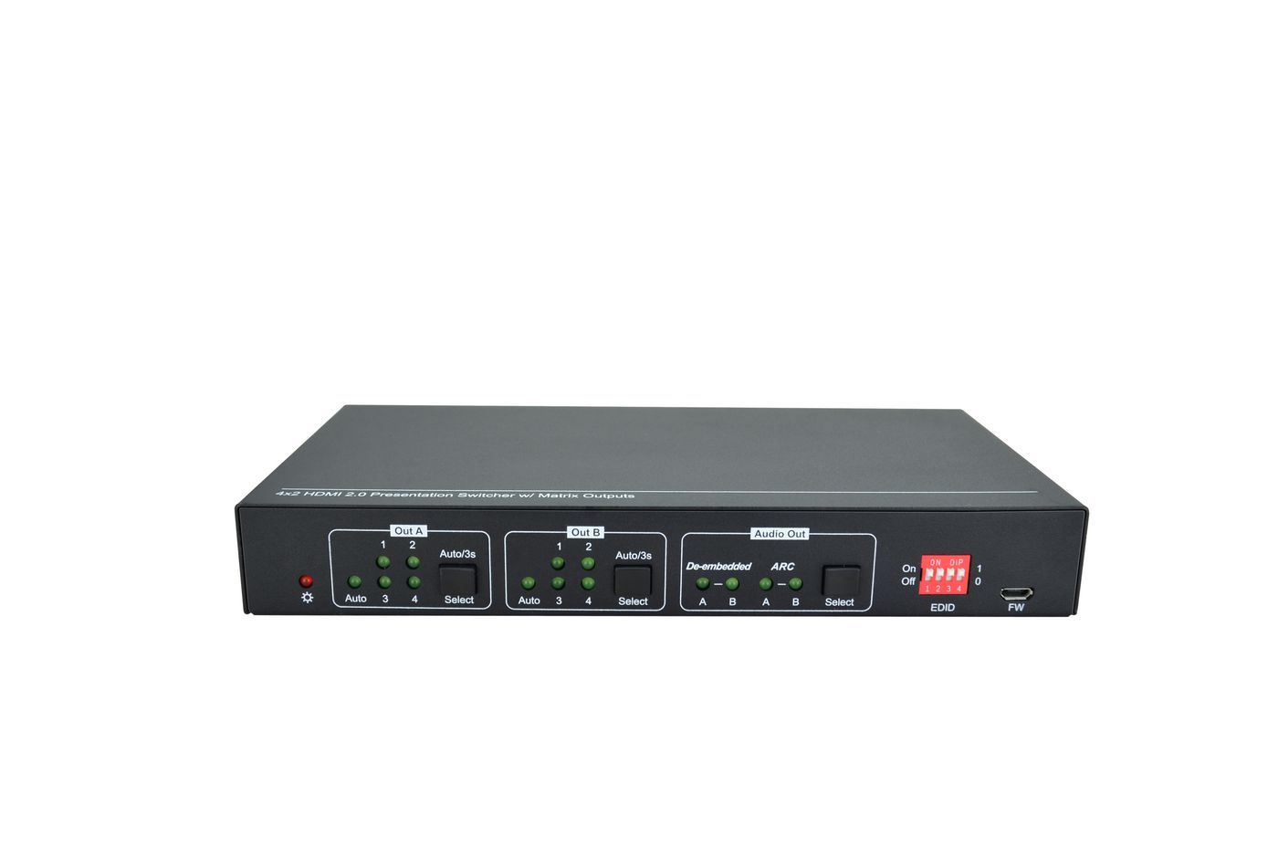 HDMI 2.0 4x2, Matrix switcher,