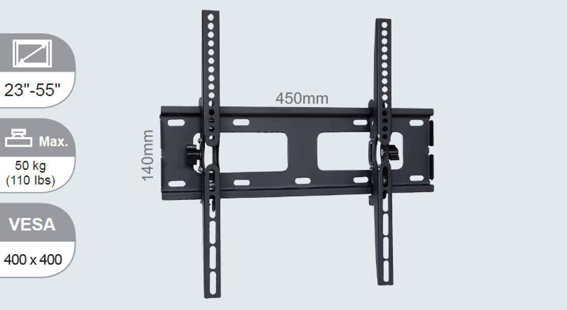 Wall mount medium tilt up to 