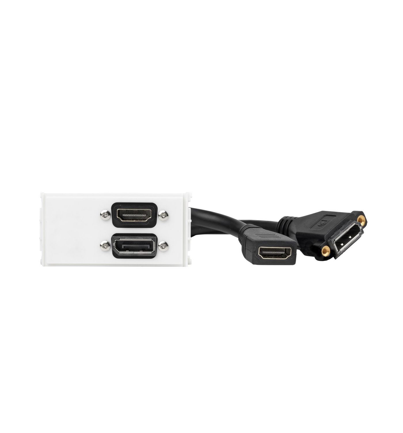 Outlet Panel Displayport+HDMI