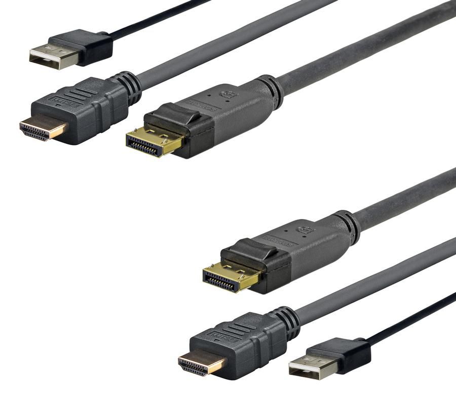 Pro HDMI+USB+DisplayPort 1 