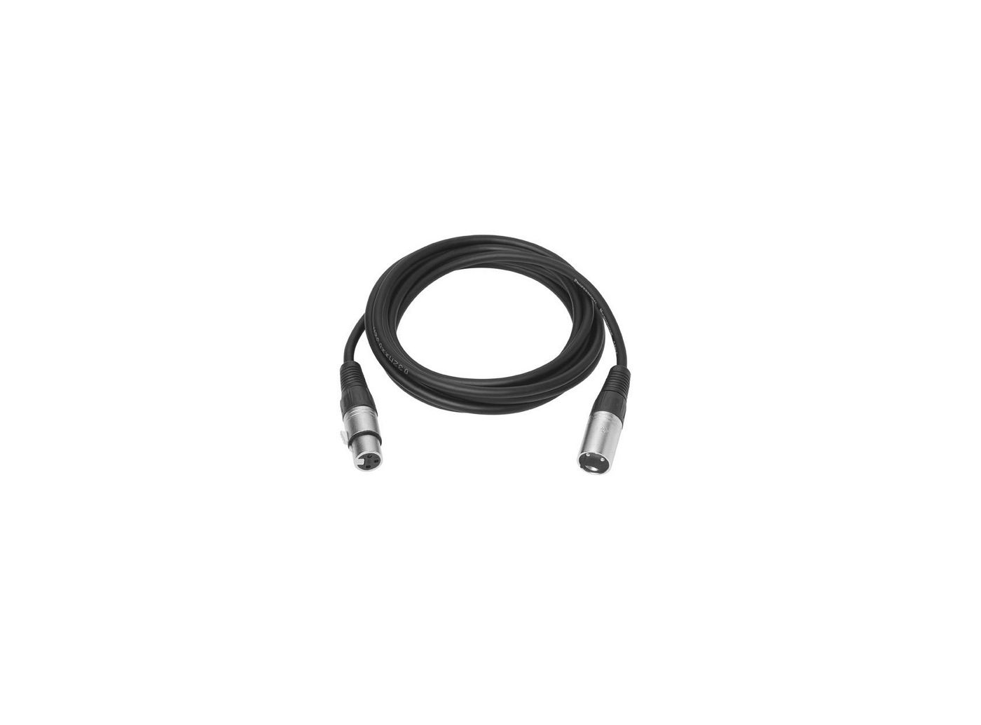 XLR M/F cable 15 m  Black