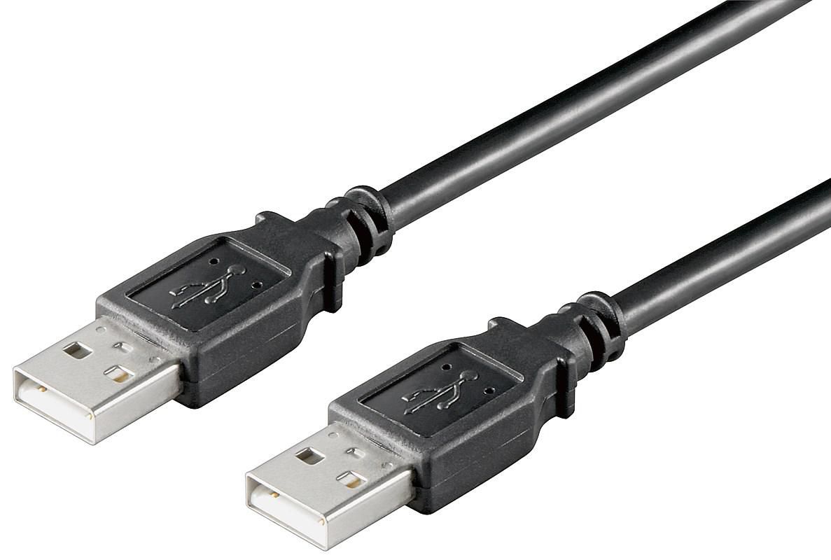 USB2.0 A-A 1m M-M, Black