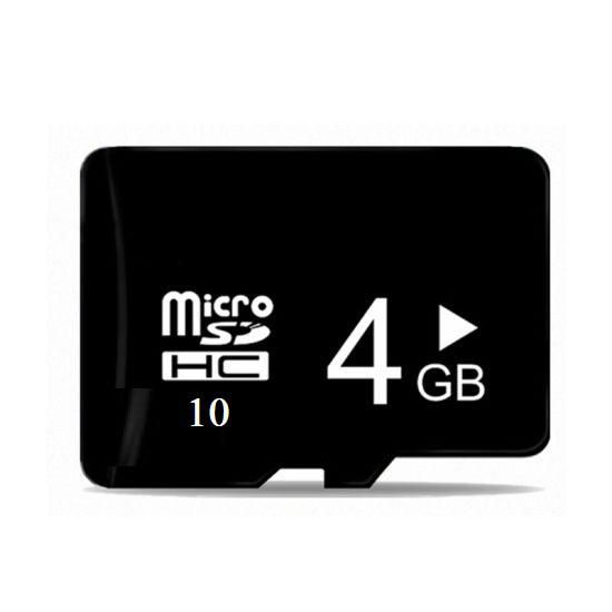 4GB MicroSD Card Class 10